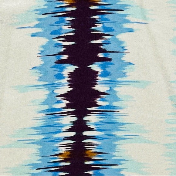 Charlie Jade Silk Ladder Back Marlow Dress in Blue Tie Dye Print Size Small - Picture 9 of 16